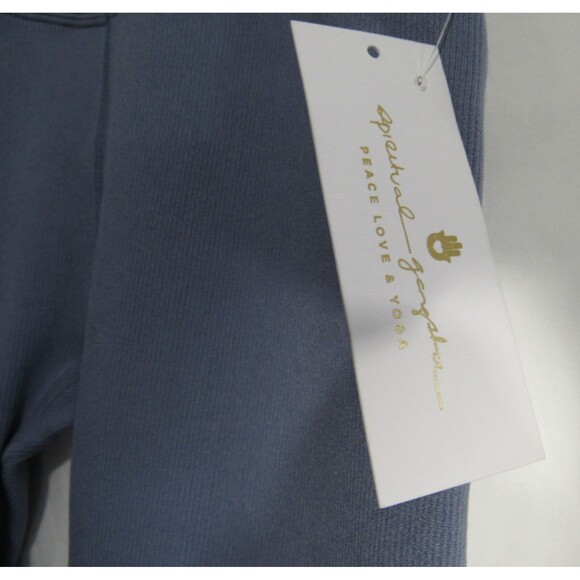 Spiritual Gangster Blue Love Sculpt Ribbed High Waist Leggings Size XS/S NWT - Picture 5 of 7